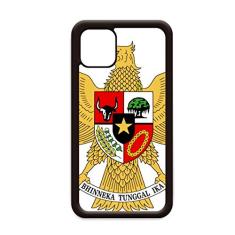 Capa com emblema nacional da Indonésia para iPhone 12 Pro Max para Apple Mini Mobile Case Shell