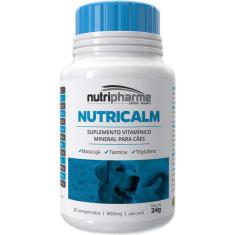 Suplemento Vitamínico Mineral Nutricalm para Cães - 30 Comprimidos