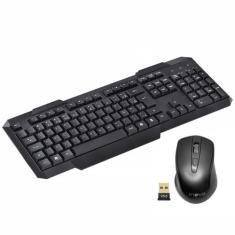 Teclado E Mouse Inova Sem Fio 2.4G Receptor Nano - Lenox