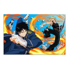 Quebra-cabeça Fullmetal Alchemist Personalizado 48 Peças