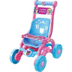 Carrinho De Boneca Cor De Rosa