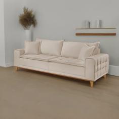 Sofá Fixo Orfeu 3 Lugares Luxo 1,80m