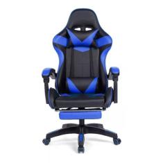 Cadeira Gamer Ergonômica Reclinável Giratória Confortável Com Apoio de