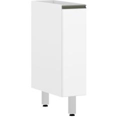 Balcão de Cozinha sem Tampo 20cm 1 porta Pérola Luciane Móveis