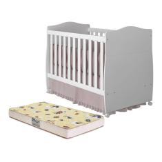 Berço Mini Cama Conforto com Colchão Supreme - Permóbili Baby