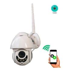 Câmera Ip Externa Wifi Dome Infra Prova D'Água Icsee Hd 360º - Oem