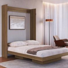 Cama Casal Articulável Vertical 140 Vancouver Mel