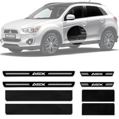 Soleira Resinada Premium Mitsubishi Asx 2011 12 13 14 15 16 17 8 Peças
