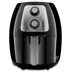 Fritadeira Sem Óleo Air Fry Britânia Air Flow 360° BFR21P 4L - Preta
