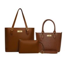 Kit Bolsas Grande + Bau + Carteira Feminina Willibags .