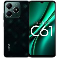 Smartphone Realme C61 NFC 256GB  128GB 12GB Ramboost 50MP Câmera Dupla