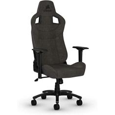 CORSAIR T3 RUSH Design confortável para cadeira de jogos, carvão