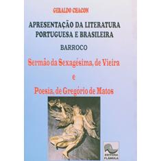 Apresentação Literatura Portuguesa e Brasileira. Barroco