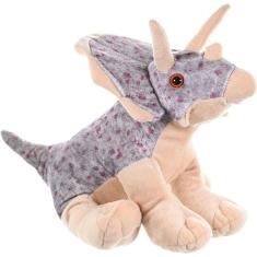 Bicho de pelúcia Triceratops 30cm