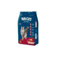 Ração para Gatos Papa-Cats Gourmet Carne e Arroz Adultos e Filhotes 10