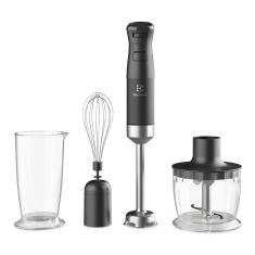 Mixer 3 em 1 Electrolux Preto 700W Expert com Haste em Inox e Tecnologia TruFlow Power System (IBP70) 127V