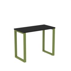 Mesa Madeira 900x450mm M90/45p25tub Preto/verde Miró