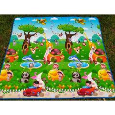 Tapete De Atividades Infantil Grosso - Dupla Face - 2,00x1,80 metros