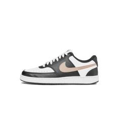 Nike Tênis feminino Court Vision Low Next Nature, Preto/Partícula Bege-Branco, 42