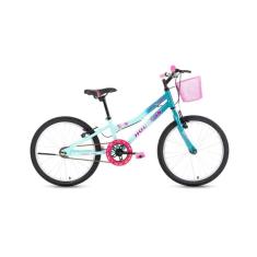 Bicicleta Infantil Bixy Aro 20 com Cesta Juvenil-Feminino