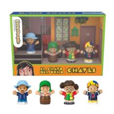 Bonecos - Chaves Pack Com 4 Little People Fisher-Price MATTEL
