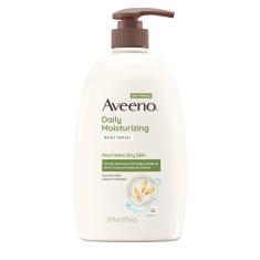 Sabonete corporal Aveeno Daily Moisturizing 975 ml para pele seca