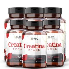 Creatina Power C/ 60 Cápsulas Kit 6 Potes - Lider vendas