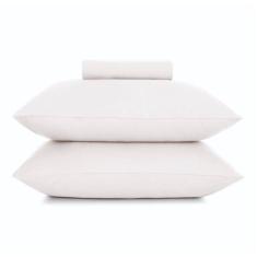 Lençol King Elástico +2 Fronhas Malha In Cotton Altenburg