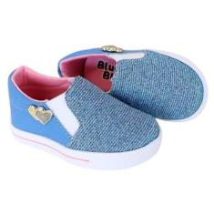 Tênis Slip On Nenê Baby Infantil Menina Charmoso E Delicado-Feminino