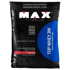 Top Whey 3W 1,8 kg Refil - Max Titanium-Unissex