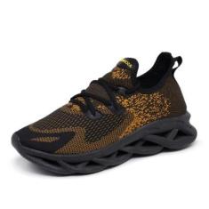 Tenis Nuvem Masculino Esportivo Nylon Palmilha EVA Extra Macia Para Academia Musculação-Unissex