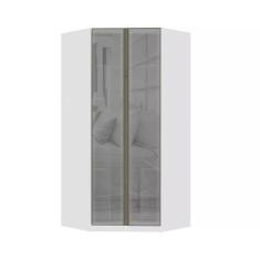 Guarda Roupa Modulado Canto Closet 2 Portas 111,9cm com Vidro Reflecta