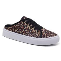 Tenis Mule Master Shoes Estampado com Cadarço Sola Borracha Leve e Con