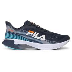 TENIS MASCULINO FILA KR5 Cor:Azul/Laranja;Tamanho:44