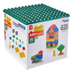 Brinquedo Para Montar Block Legal 86 Peças 5106 - Xplast