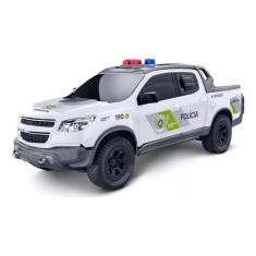 Carro Carrinho Viatura Pick-up S10 Polícia Ambiental Miniatura - Roma