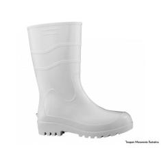 Bota Pega Forte Cano Medio Branca 42 - PEGA FORTE GRENDENE