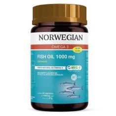 Ômega 3 1000Mg Norwegian 60 Cápsulas Sidney Oliveira