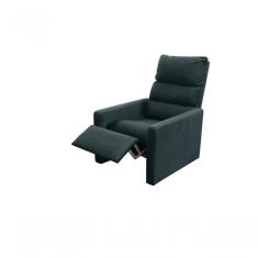 Poltrona Do Papai Reclinável Turin - Chumbo Light