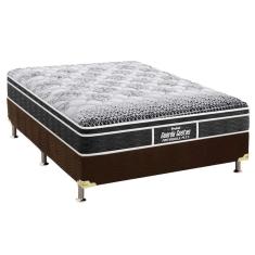 Cama Box Casal: Colchão Anatômico Probel D28/Ep Guarda Costas Prómiddle Plus + Base Brown(138X188)