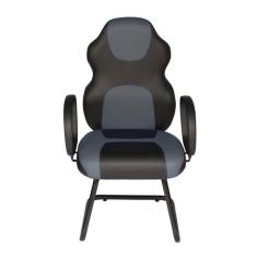 Cadeira Gamer Interlocutor Linha Gamer Racing Cinza