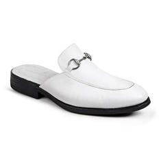 Sapato Mule Masculino Sandro Moscoloni Colection Branco (45)