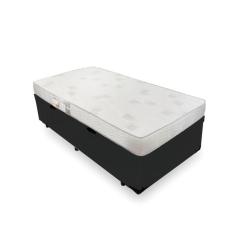 Cama Box Com Baú Solteiro + Colchão De Espuma D23 - Ortobom -