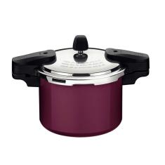 Panela de Pressão Torino Vermelho 20 cm 4,5 L em Alumínio Revestimento Interno e Externo em Cerâmico Tramontina 20558/920