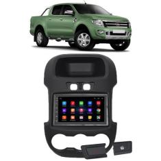 Kit Multimídia Android Ford Ranger 2012 2013 2014 2015 2016 7" GPS Int