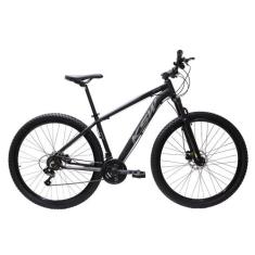 Bicicleta Aro 29 Ksw 21 Marchas Cambio Shimano Freio A Disco, Preto, P