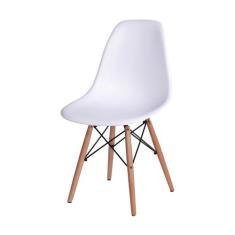 Cadeira Eames DSW Base Madeira - Branca - ordesign, Branco, 1