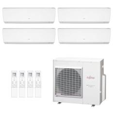 Ar-Condicionado Multi Split Inverter Fujitsu 35.000 (4x Evap HW 12.000) Quente/Frio 220V