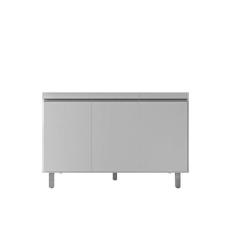 Balcão de Cozinha Malu 120cm Branco S/Tampo - Nathan