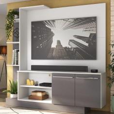 Estante Home Theater com Suporte para TV até 55'' Denver Multimóveis B